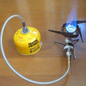 CONNECT EN417 LINDAL VALVE CANISTER TO BUTANE GAS DEVICE
It can connect an EN417 Lindal Valve canister to a butane gas device(torch, stove, etc.)