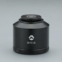 CNC machined
The texture of cutting with duralumin is a high quality finish.
Comes with occlusion cap. Protects screwed parts.