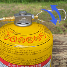 REGULATING VALVE FOR FLOW RATE ADJUSTMENT
You can turn the valve to adjust the flow rate.
A leak-proof rubber ring is equipped to prevent gas leaks.