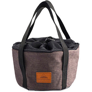 SAVING SPACE
These bowls and pots nest neatly inside each other to save your space.
The storage bag is made of 840D Ballistic Nylon and has a cushioning material inside to protect the products.