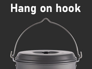 Rust & scratch resistant
Easy to use for camping or in the kitchen at home.
Made from lightweight and strong anodized aluminium, it is corrosion resistant and wear resistant.