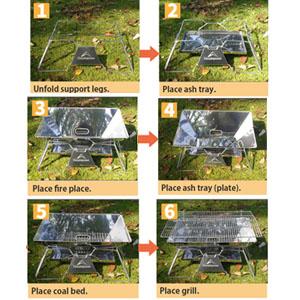 EASY ASSEMBLY & FOLDING
It is easy to assemble as shown in the above picture, and it is also easy to fold it into the storage bag.