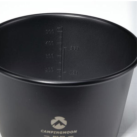 Comes with memory to measure rice and water
Since it has a scale on inside, it can also be used as a measuring cup.