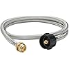 PZ-105 4FT Propane Hose Adapter QCC1/Type1 for 5-40lb Cylinder CGA600