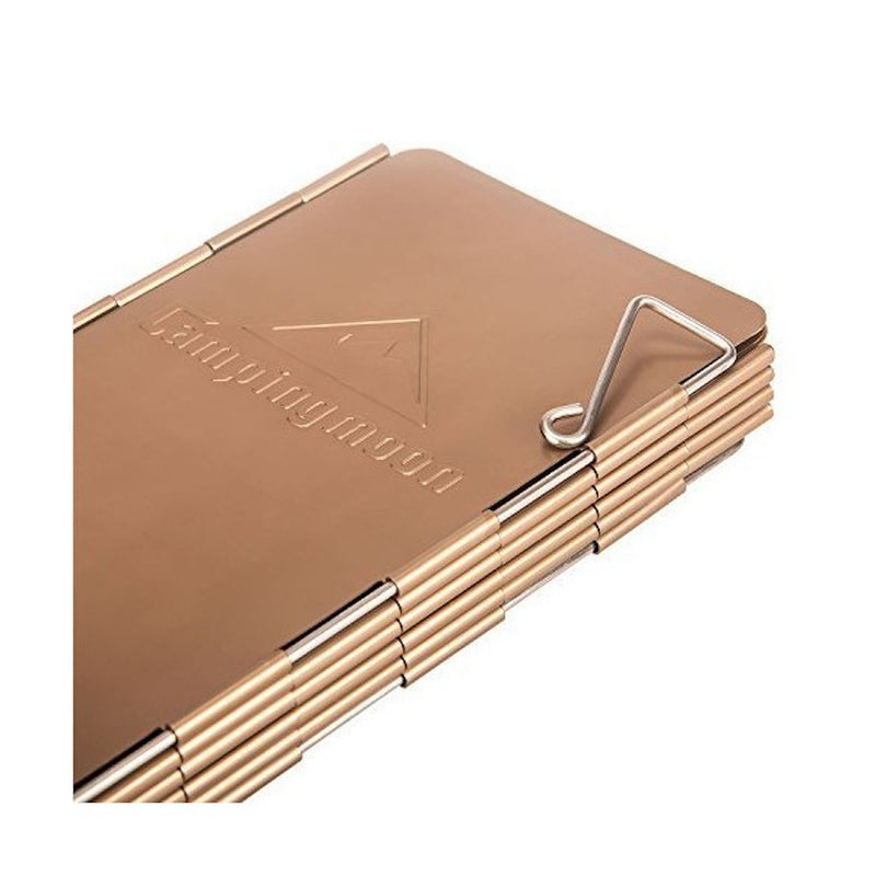 Load image into Gallery viewer, YD-10 10-Plate Foldable Camp Stove Windscreen with Storage Box