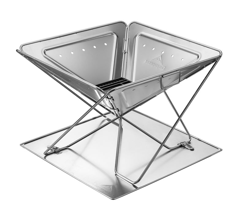 Load image into Gallery viewer, MT-065 Foldable Fire Pit, 24-Inch Heavy-Duty Charcoal Grill with Bag