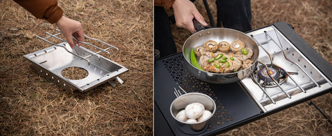 Detachable – Easy to install, fits most cookware.
Durable 0.24