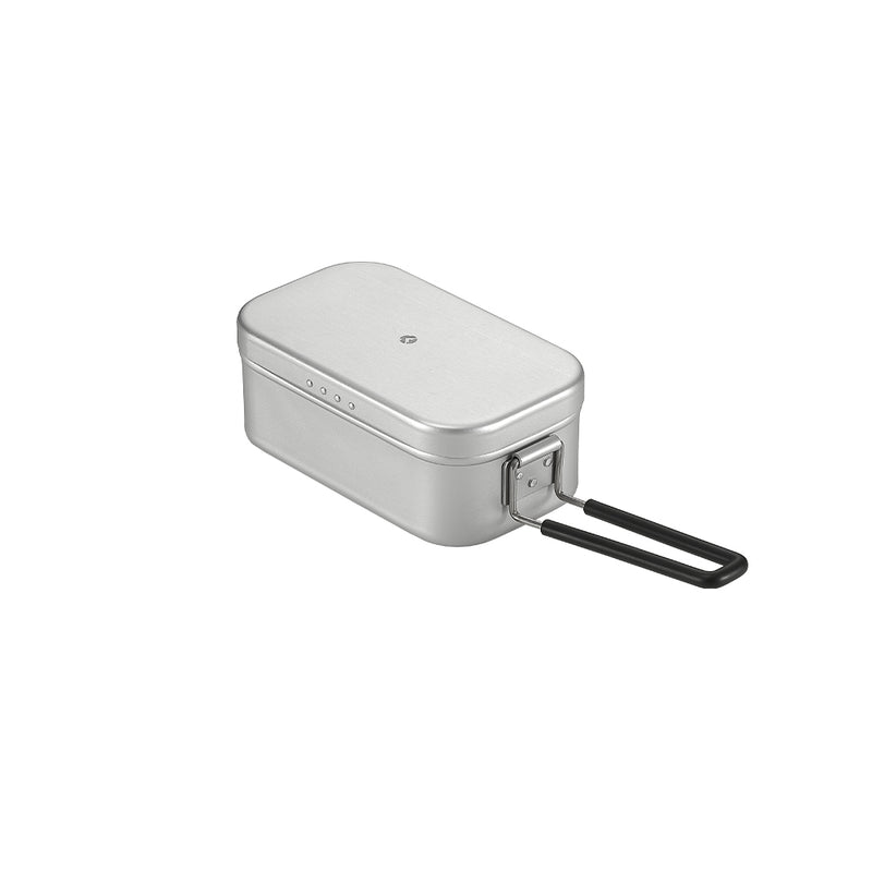 Load image into Gallery viewer, S-1609 Extra Thick Mess Tin, 1 Cup, Overflow Groove and Draining Hole, Outdoor Camping Kit
