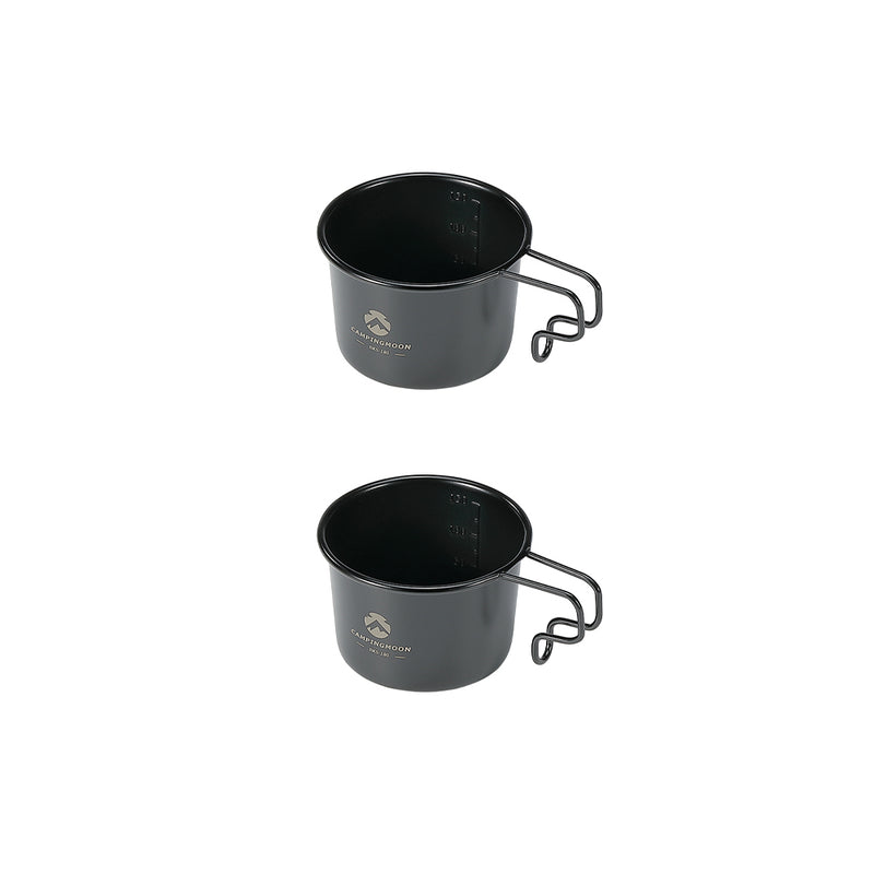 Load image into Gallery viewer, BKS-180-2P Premium Solo Coffee Mug, Black, 5.3 fl oz (160 ml), Set of 2

