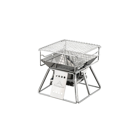 X-MINI Small Portable Stainless Steel Tabletop Charcoal Grill with Carry Bag