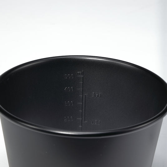 BKS369 Deep Sierra Cup 600ml, Stainless Steel, Black for Outdoor Camping