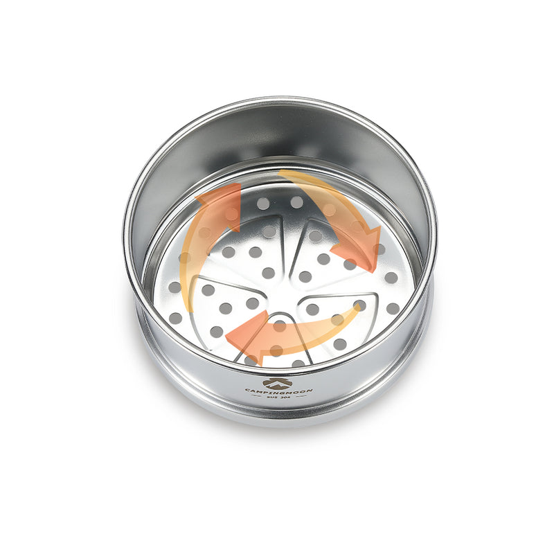 Load image into Gallery viewer, S362 Premium φ4.7-Inch Mini Steamer for Sierra Cup, Durable 304 Stainless Steel
