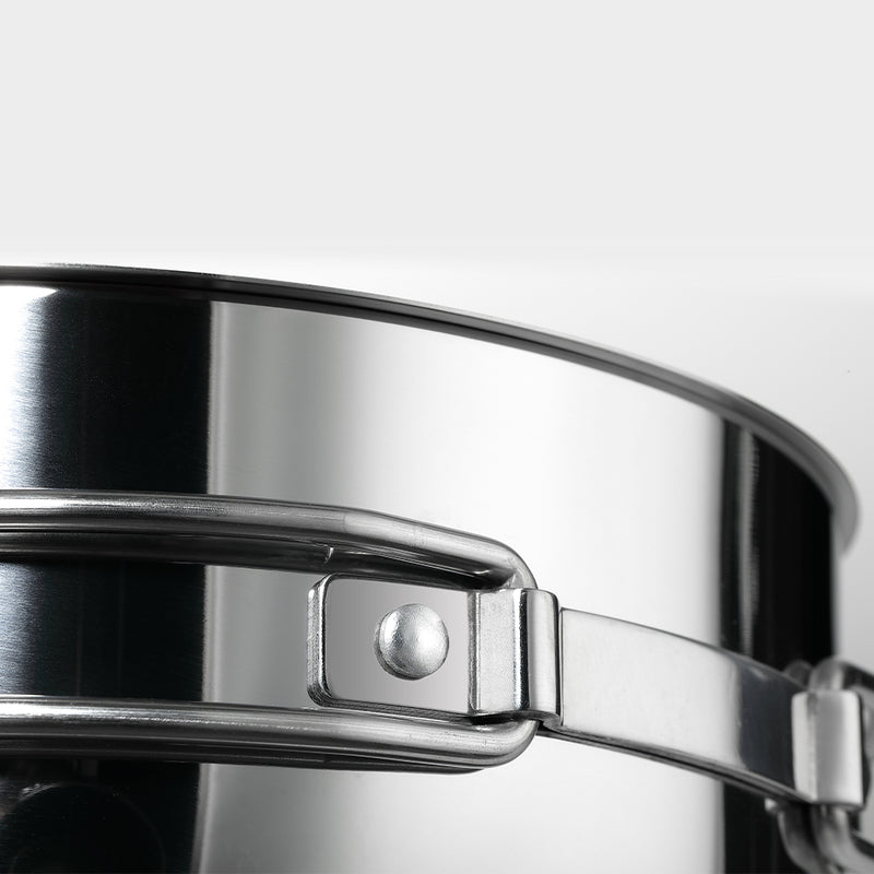 Load image into Gallery viewer, CC-18 2.0L Portable Stainless Steel Camping Saucepan, IH Compatible
