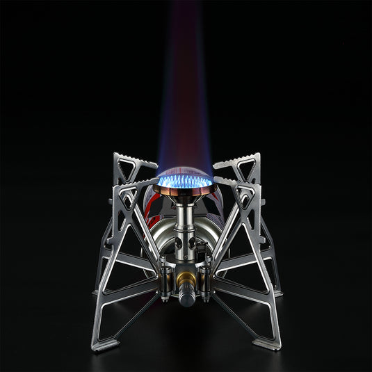 XD-3 Butane Camping Stove, Lightweight, Foldable, Igniter, Stainless Steel