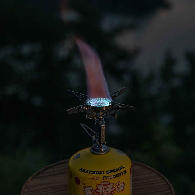 Load image into Gallery viewer, Portable Camping Gas Stove with Ignitor &amp; Flow Regulator Foldable for Outdoor  XD-2F
