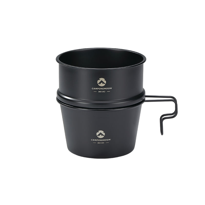 Load image into Gallery viewer, BKS369 Deep Sierra Cup 600ml, Stainless Steel, Black for Outdoor Camping

