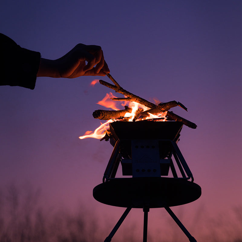 Load image into Gallery viewer, X-MINI Small Portable Stainless Steel Tabletop Charcoal Grill with Carry Bag
