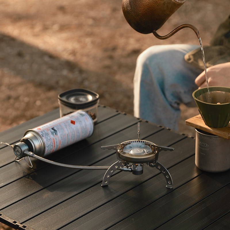 Load image into Gallery viewer, XD-1-CB Remote Butane Stove Portable and Compact Camping Stove for Outdoor Cooking
