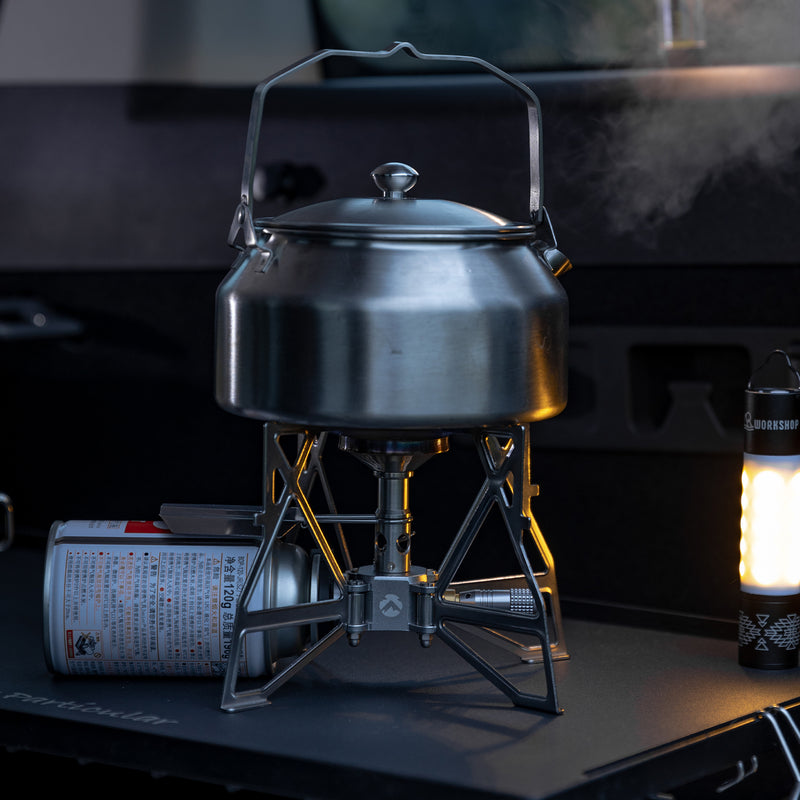 Load image into Gallery viewer, XD-3 Butane Camping Stove, Lightweight, Foldable, Igniter, Stainless Steel
