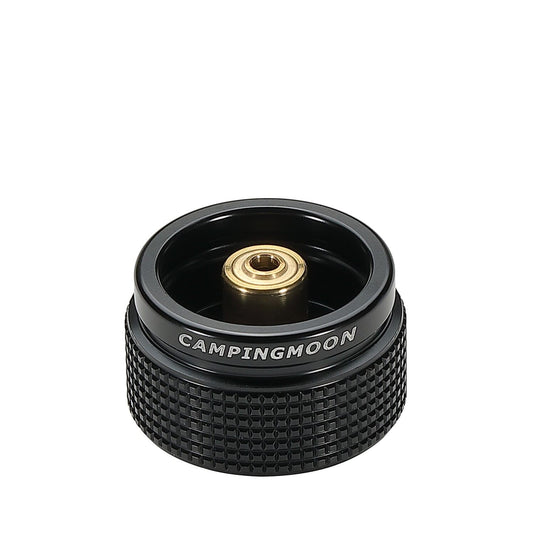BKZ08 Camp Gas Cooker Adapter for Converting CV Bayonet Connection to Type MSF-1a Connection or Lindal Valve Connection Black