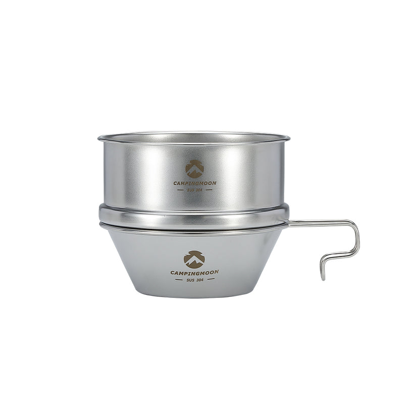 Load image into Gallery viewer, S362 Premium φ4.7-Inch Mini Steamer for Sierra Cup, Durable 304 Stainless Steel
