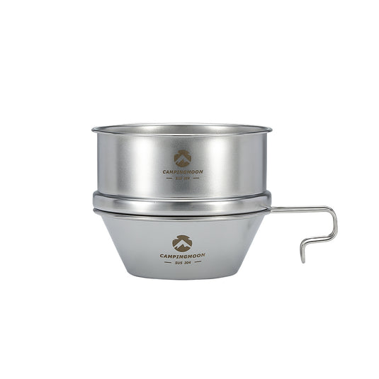 S362 Premium φ4.7-Inch Mini Steamer for Sierra Cup, Durable 304 Stainless Steel