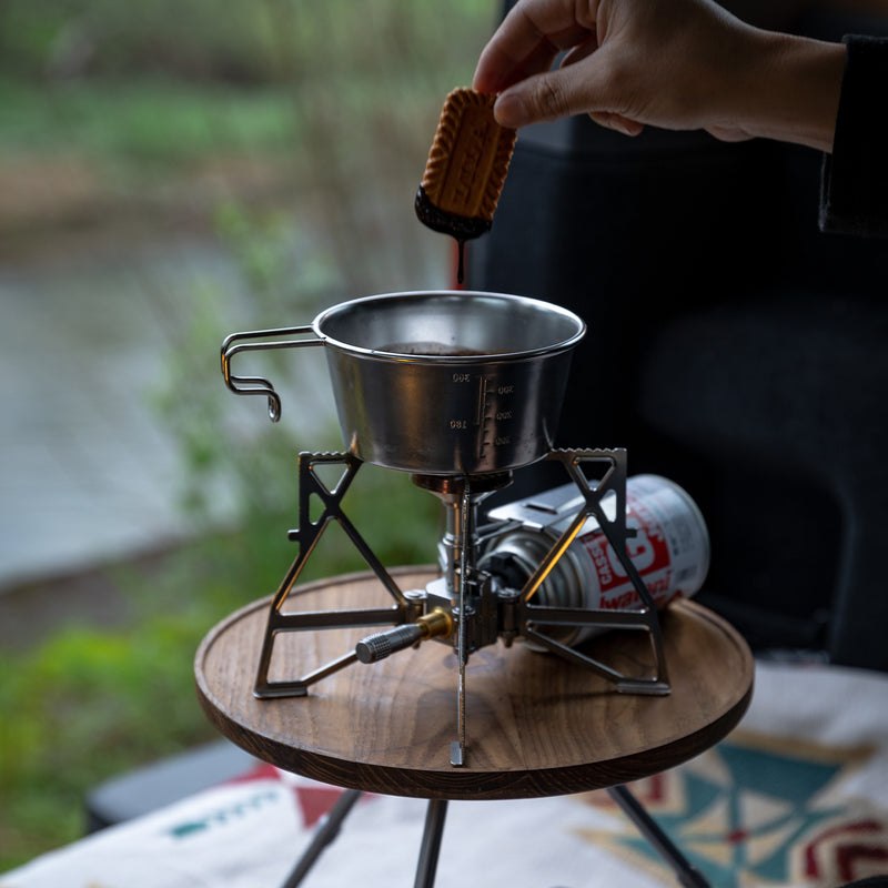 Load image into Gallery viewer, XD-3 Butane Camping Stove, Lightweight, Foldable, Igniter, Stainless Steel
