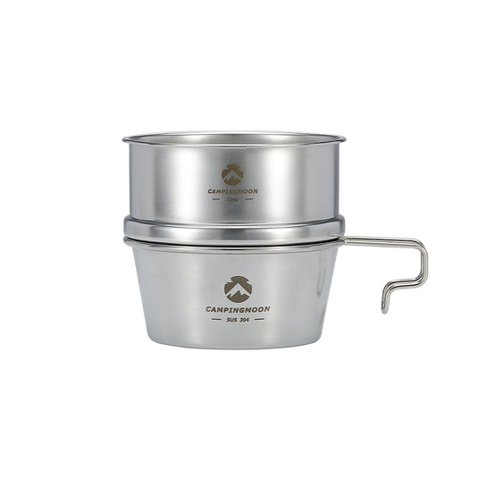 S362 Premium φ4.7-Inch Mini Steamer for Sierra Cup, Durable 304 Stainless Steel