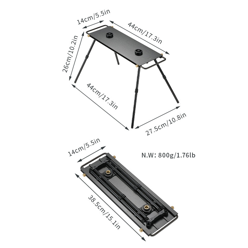 Load image into Gallery viewer, BKZ06-L Half Unit Stove Table
