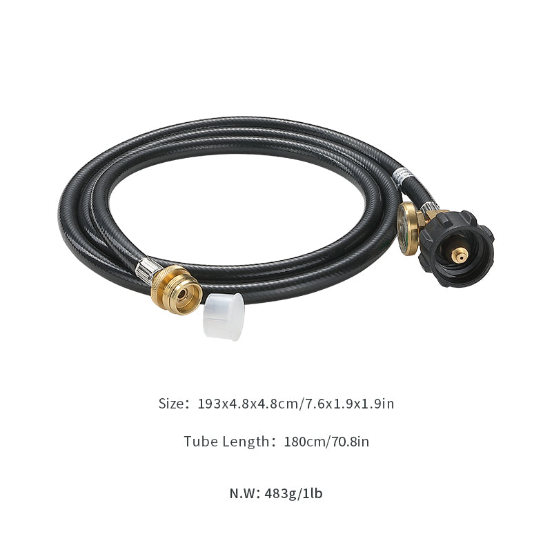 Cargue la imagen en el visor de la galería, PZ-106 QCC Propane Extension Hose
