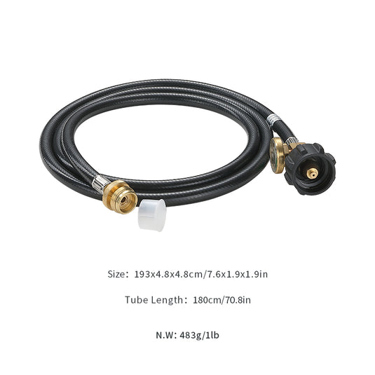 PZ-106 QCC Propane Extension Hose