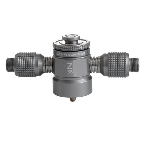 Z36 3-Outlet Camping Stove Adapter, 16oz/1lb Propane Tank to EN417 Lindal Valve