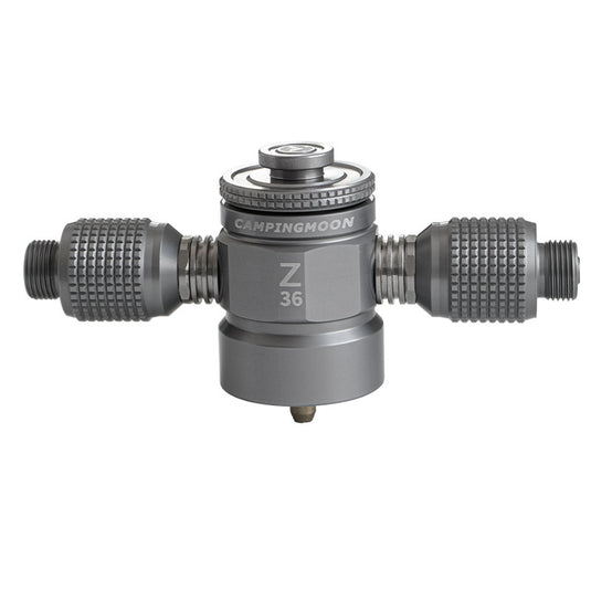 Z36 3-Outlet Camping Stove Adapter, 16oz/1lb Propane Tank to EN417 Lindal Valve
