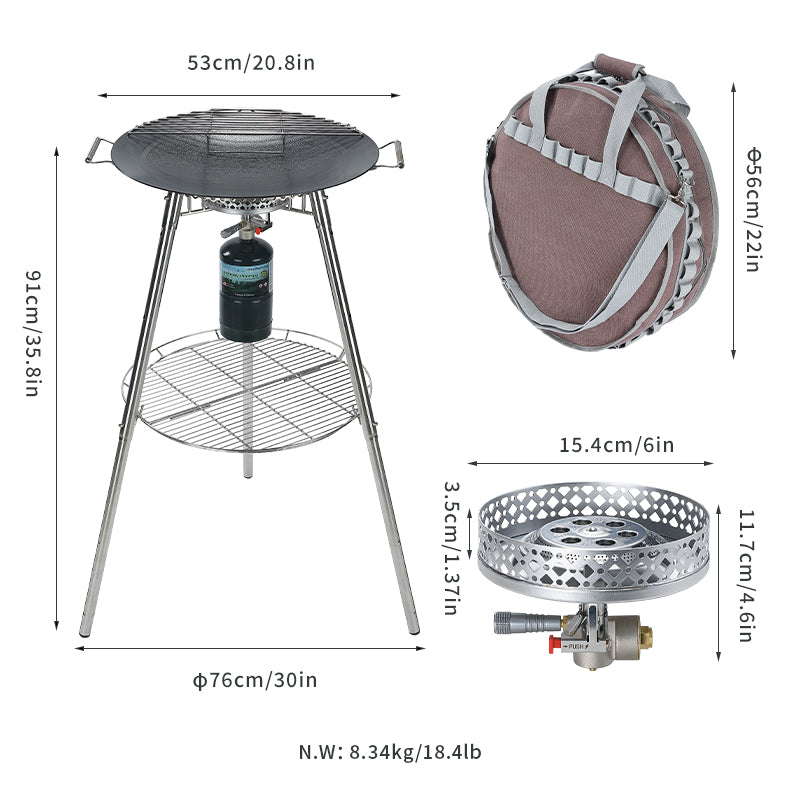 Load image into Gallery viewer, Scott Master Series BBQ Grill
