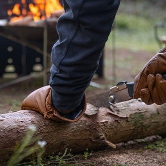 Cargue la imagen en el visor de la galería, Q27 Leather Work Gloves
