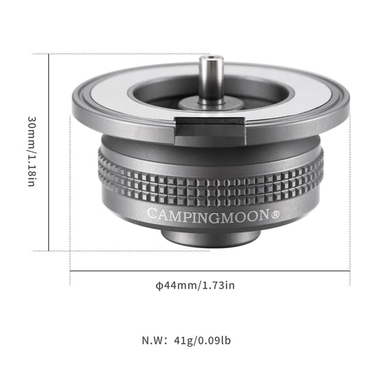 Z13m Gas Stove Adapter EN417 Lindal Valve to Butane