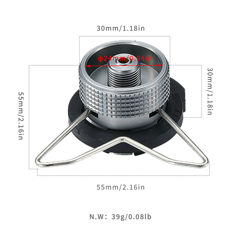 Load image into Gallery viewer, Z10 High-Quality Duralumin Gas Canister Adapter for Safe Outdoor Use
