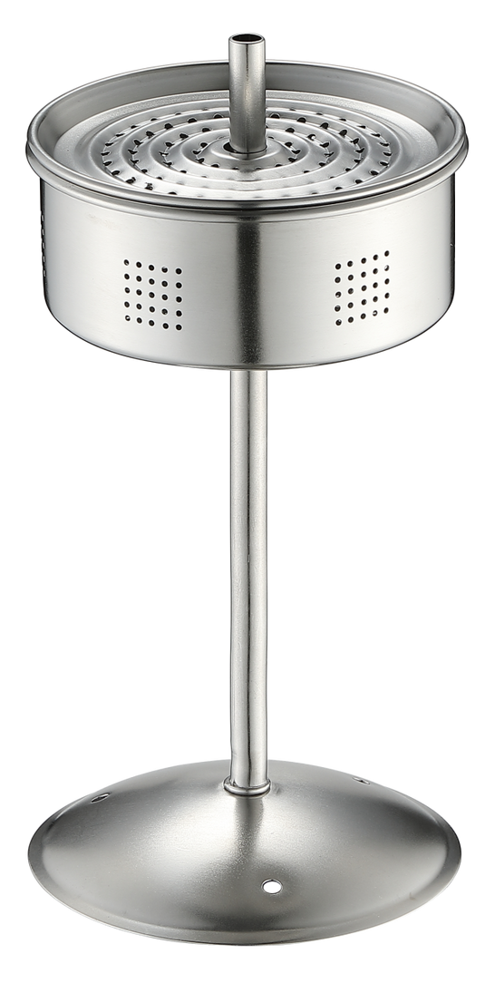 SW-7 Stainless Steel Coffee Percolator Pot 1.5L (8 Cups) – Durable One-Piece Body, Gooseneck Spout & Removable Lid – Perfect for Camping & Outdoor