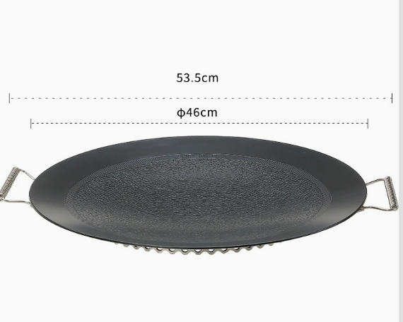 Laden Sie das Bild in Galerie -Viewer, GRW-33F Scott Non-Stick Camping Grill Pan
