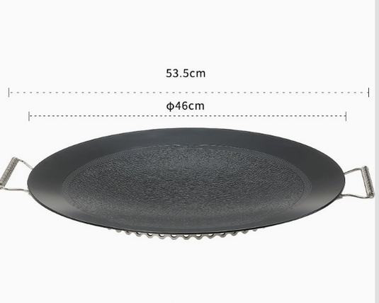 GRW-33F Scott Non-Stick Camping Grill Pan
