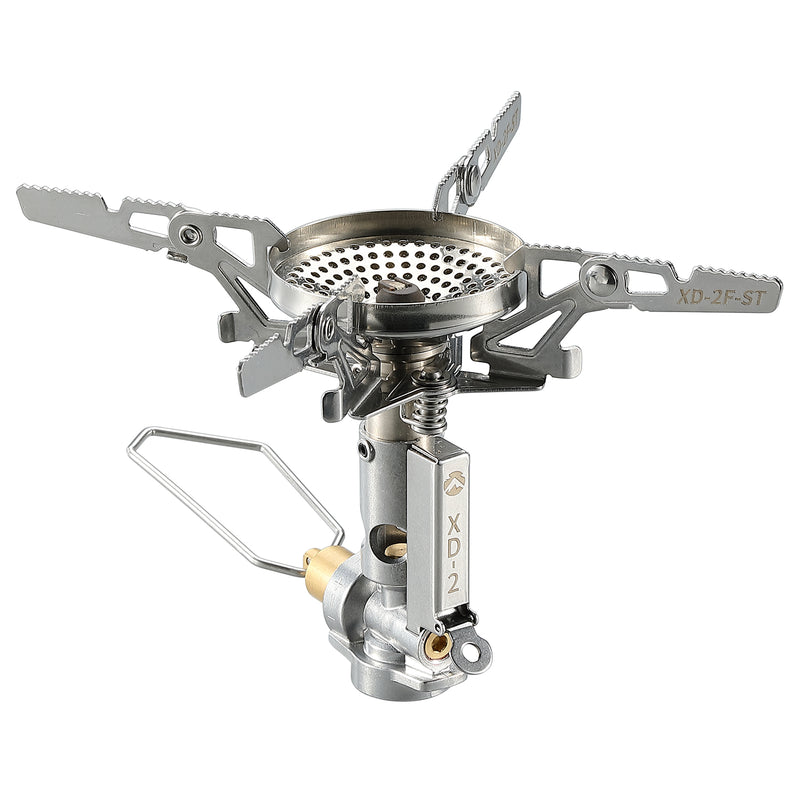Load image into Gallery viewer, Portable Camping Gas Stove with Ignitor &amp; Flow Regulator Foldable for Outdoor  XD-2F
