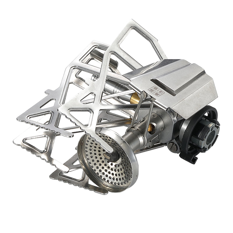 Load image into Gallery viewer, XD-3 Butane Camping Stove, Lightweight, Foldable, Igniter, Stainless Steel
