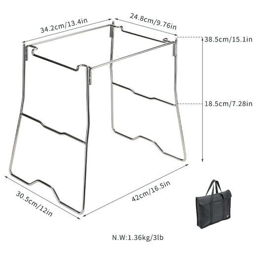 G-38 One-Unit Bridge Rack – Modular Camping Table Extension