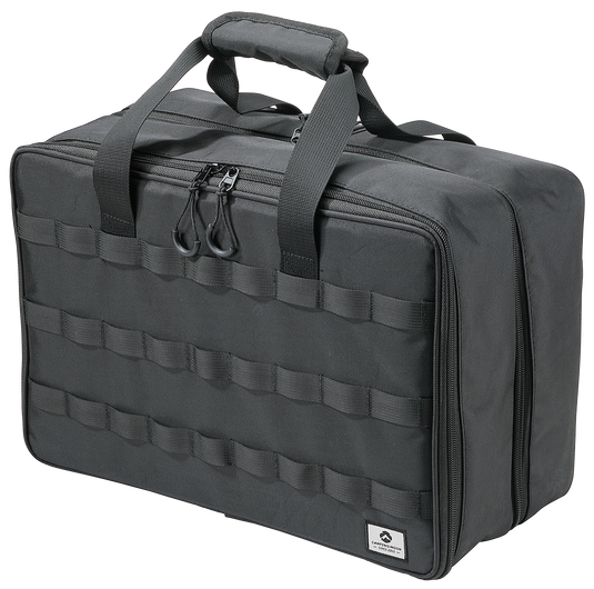 BK-46 Storage Bag Double-layer for Camping Stove IGT Tabletop Flat Burner Carry Case Black