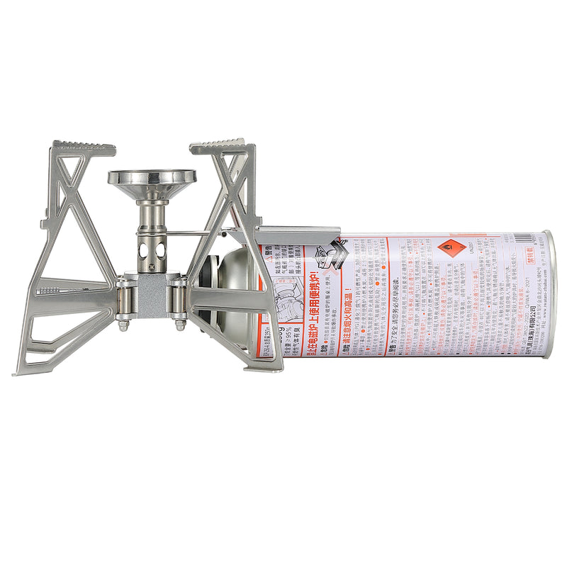 Load image into Gallery viewer, XD-3-NE Butane Camping Stove, Lightweight, Foldable, Pressure Stabilizer, Stainless Steel
