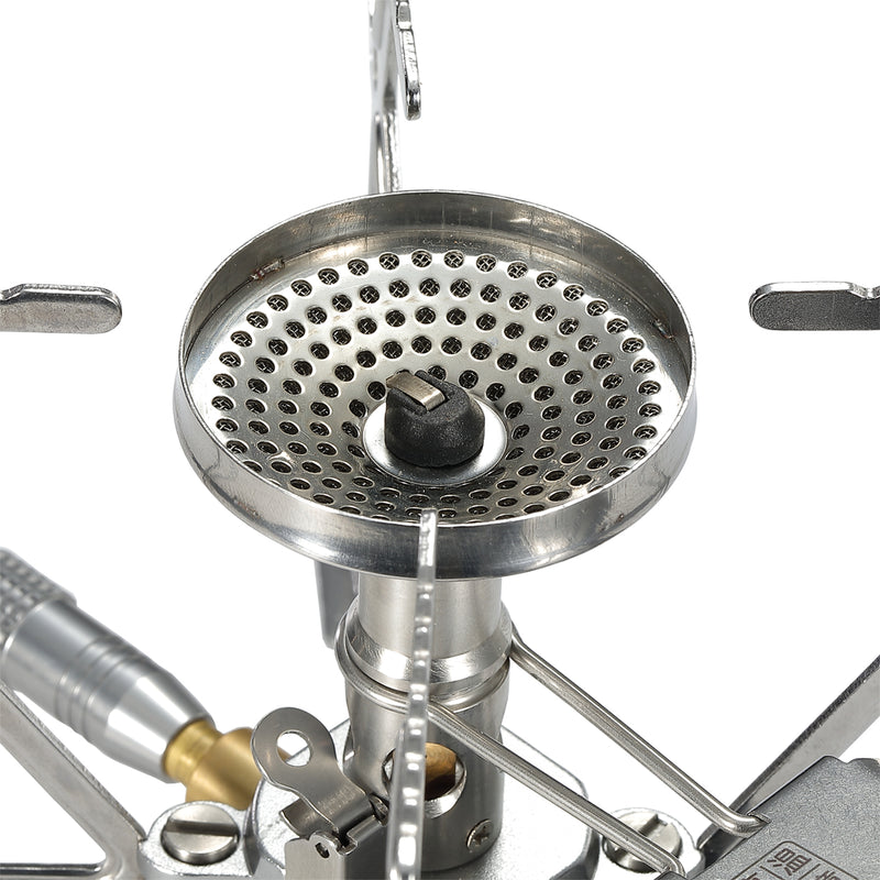 Load image into Gallery viewer, XD-3 Butane Camping Stove, Lightweight, Foldable, Igniter, Stainless Steel
