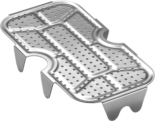 1609-W Camping Steam Tray for Mess Tin – Compact 18-8 Stainless Steel Rack, for Outdoor Cooking, Steaming, Smoking, and Serving – Easy-Clean, Rust-Resistant Mess Tin Accessory