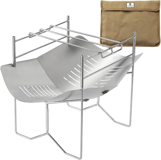 SOLO-A4 Solo Grill A4 Type Stainless Steel Campfire Stand