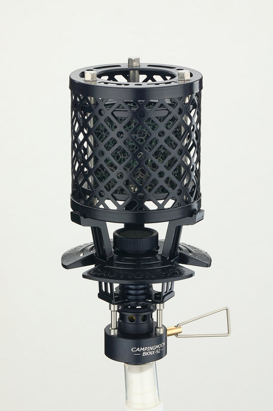 BKNX-92 Collaboration Limited Edition Black Gas Heater Propane Isobutane for Camping Outdoor T-HEATER GASWARE