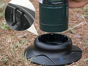 Elastic Snap-Lock Design
Quick Press to Secure, Shockproof and Anti-Drop.
High-tension snap lock secures the canister with one press—vibration-resistant & prevents detachment.